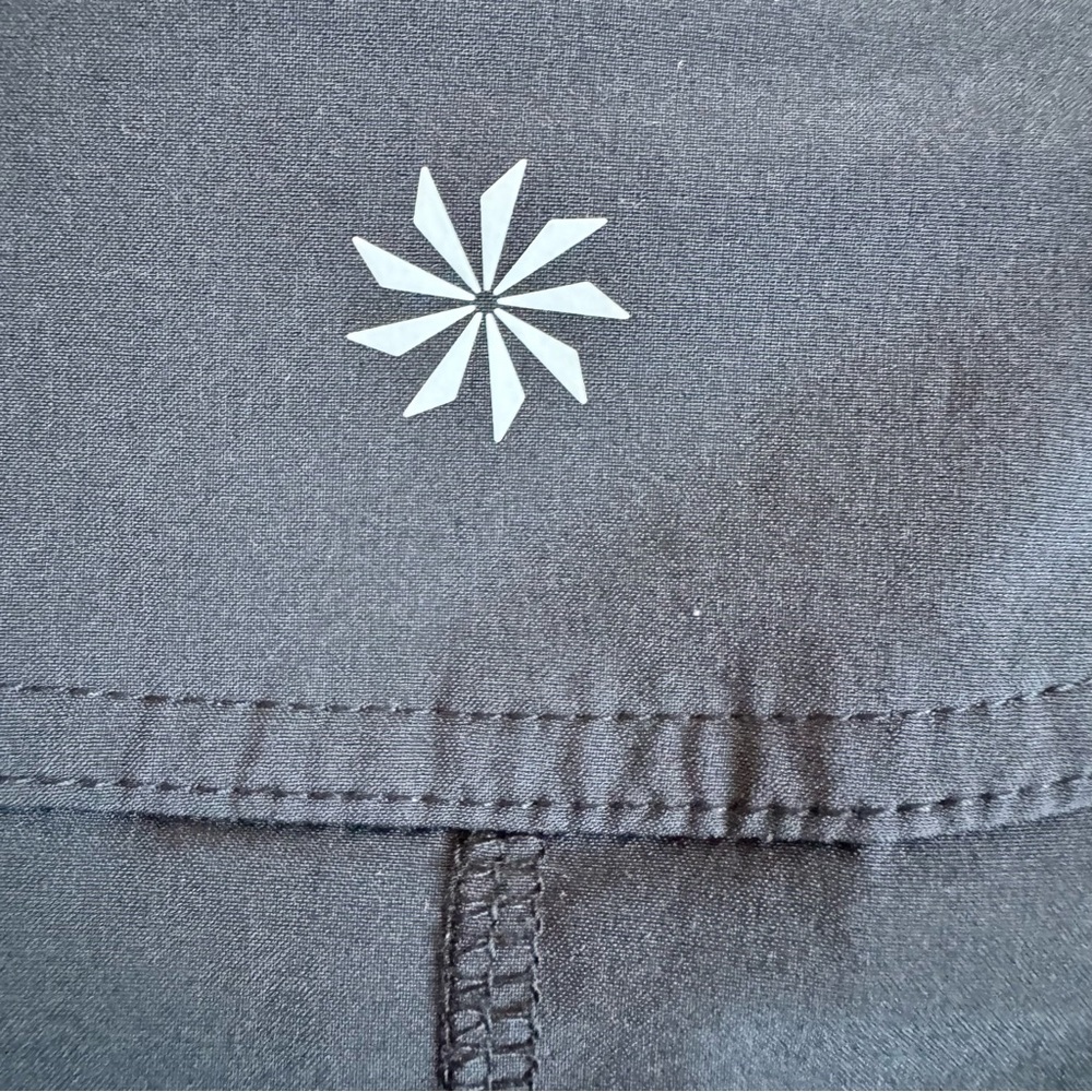 Athleta Black Pleated Skirt Tennis or Pickleball w Shorts Attached Size 2 - Picture 8 of 10